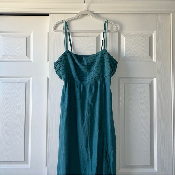 Abercrombie & Fitch Teal Maxi Dress - Picture 9 of 10